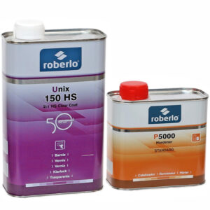 ROBERLO UNIX 150 HS Акриловый лак 1l + P5000 отвердитель 0,5l
