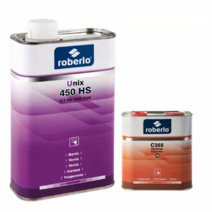 ROBERLO UNIX 450 HS Акриловый лак 1l + С355 отвердитель 0,5l