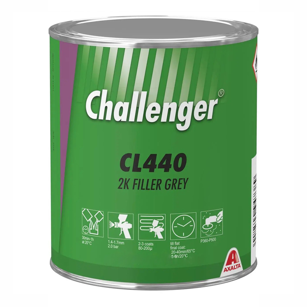 Primer Filler Challenger CL440G Grey 1L