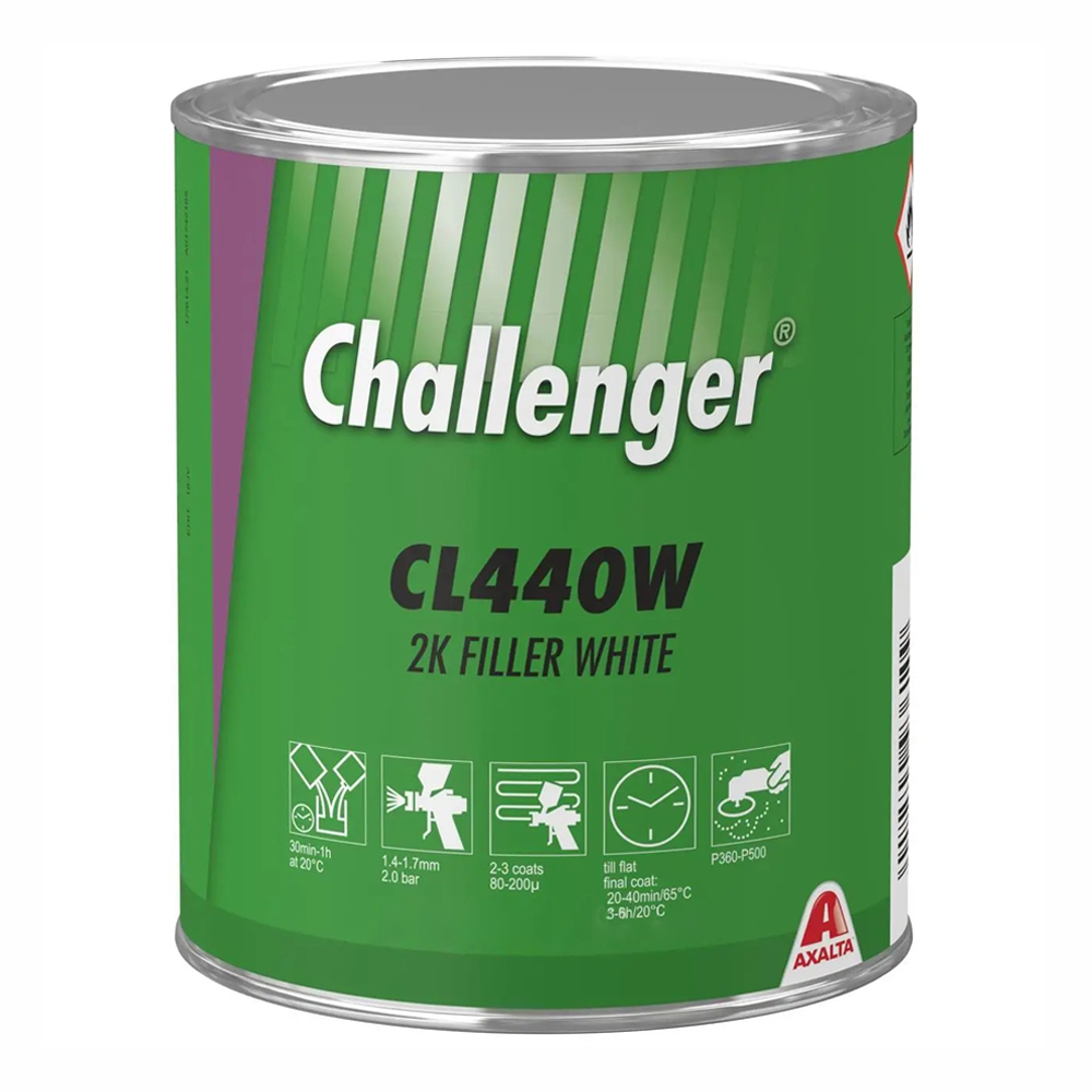 Primer Filler Challenger CL440W White 1L