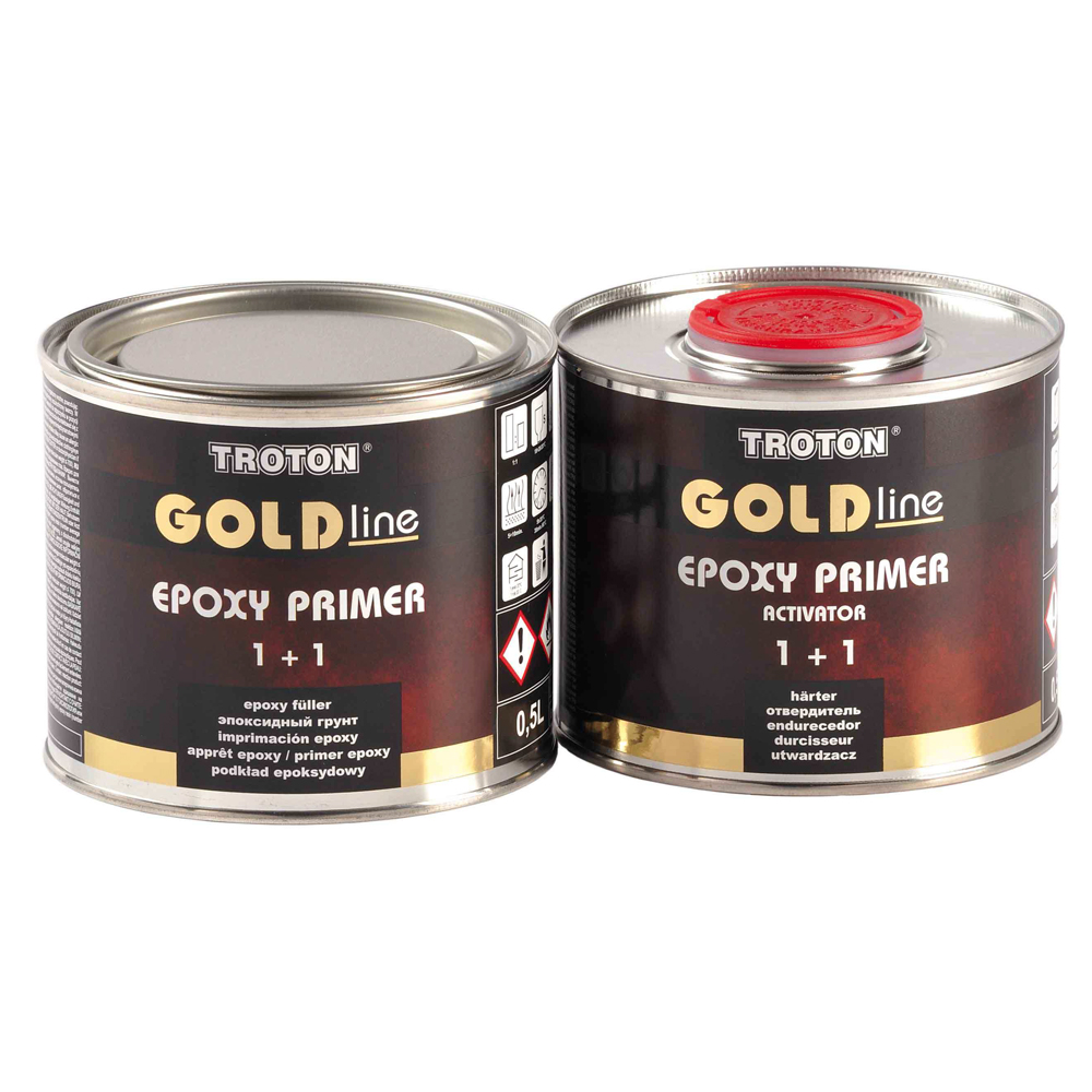 Troton Gold Line Epoksīda grunts 1:1 + Cietinātājs