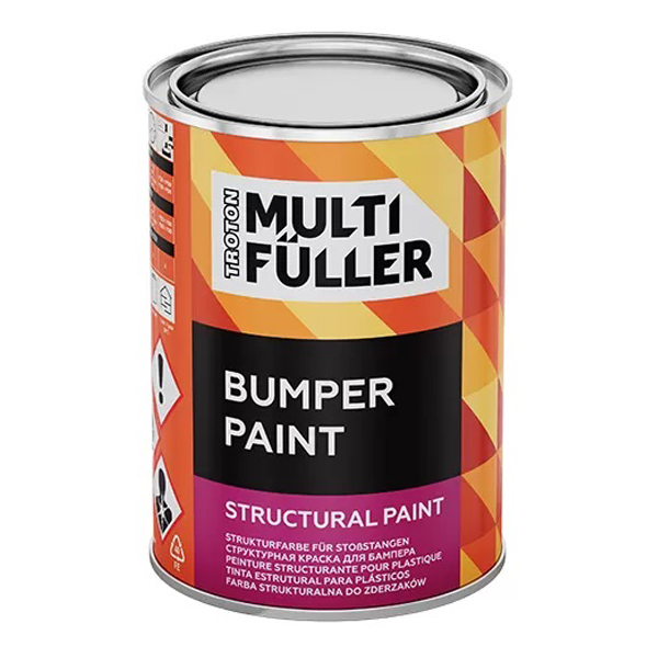 Multi Füller Structural paint for bumpers Bumper Paint black 0.8 l