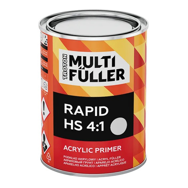 Multi Füller Ātri žūstošs pretkorozijas akrila pildgrunts Rapid HS 4:1 0,8 l + 0,2 l