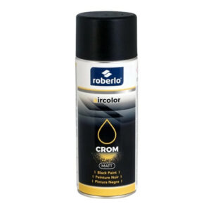 Roberlo Crom Aerosol Black Matt 400ml