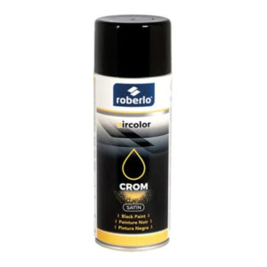 Roberlo Crom Aerosol Black Satin 400ml