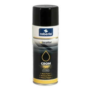 Roberlo Crom Aerosol Gloss Black 400ml