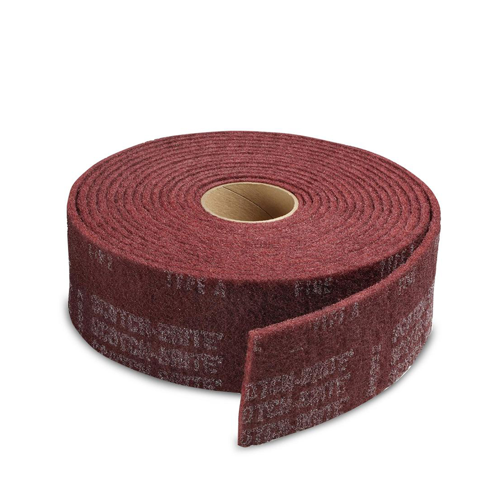 Scotch-Brite 100×10 m Roll, bordeaux, Ultra Fine